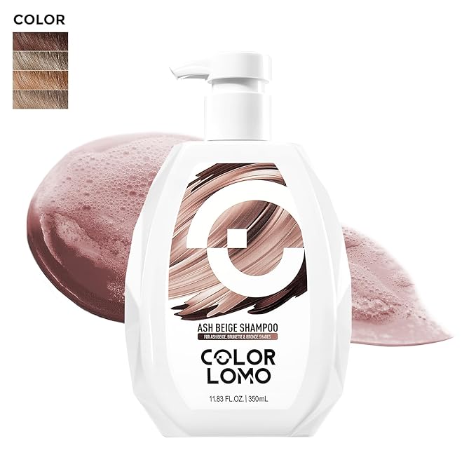 Ultra Color Safe Shampoo | Help Prevent Fading & Provide Subtle Color Replenishment | Prolong Color Vibrancy and Enhance Shine | Vegan & Cruelty-Free Formula | For Brown Color Treated Hair-BrightBean Baby