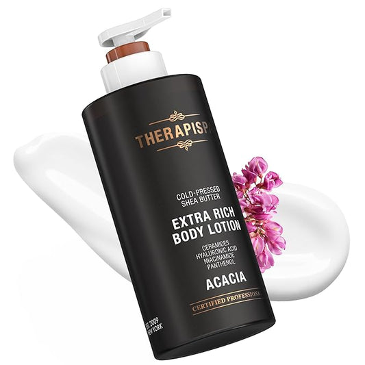 Scented Body Lotion for Women – Deep Hydration Moisturizer with Shea Butter, Ceramides & Panthenol for Dry Skin – Loved by All Genders (Acacia, 17.0 fl oz)-BrightBean Baby