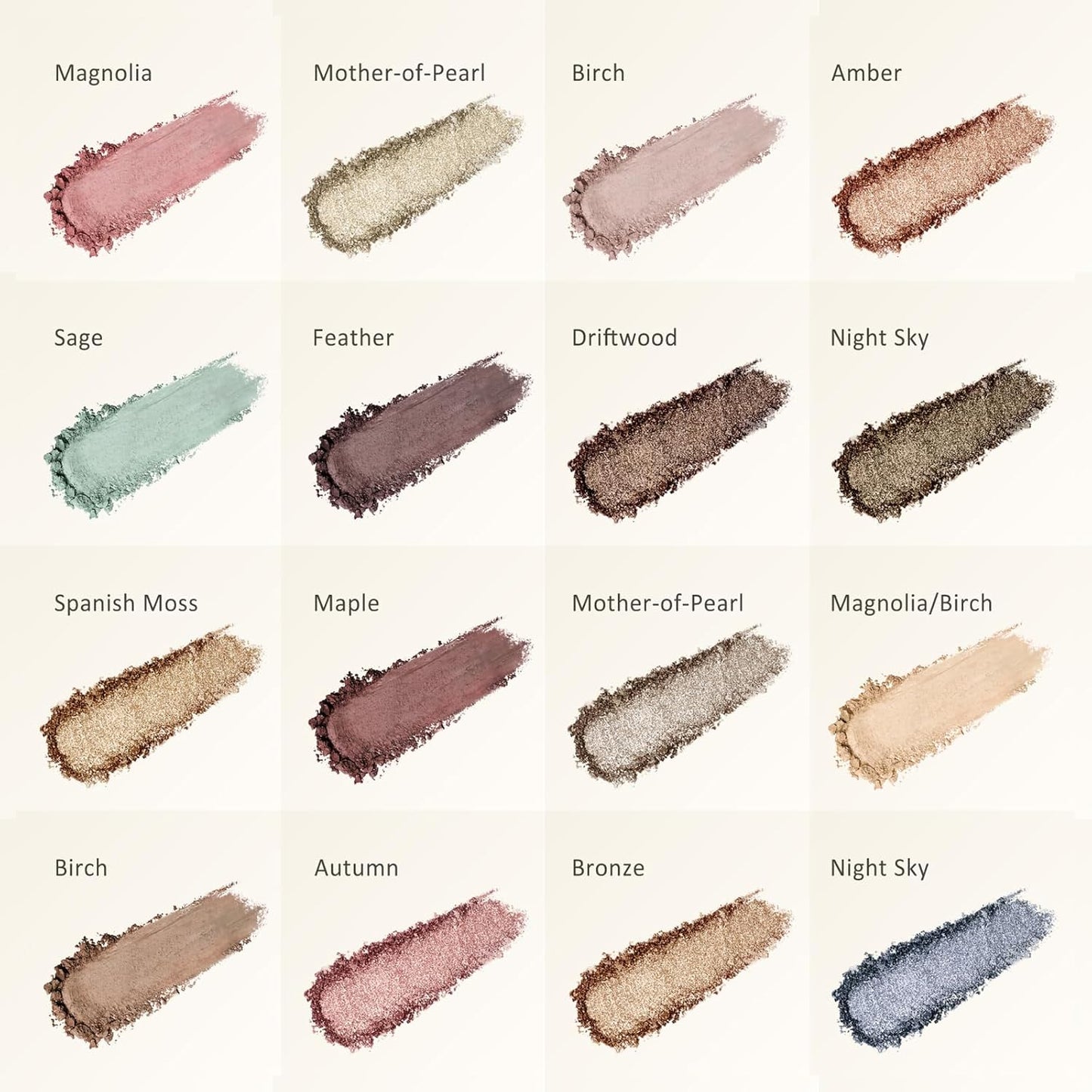 UCANBE 16 Color Baked Eyeshadow Palette with 15PCS Brushes Makeup Set,Matte&Shimmer Blend Eyeshadow for Women&Girls,Highly Pigmented Long Lasting Waterproof Make Up Pallet-BrightBean Baby