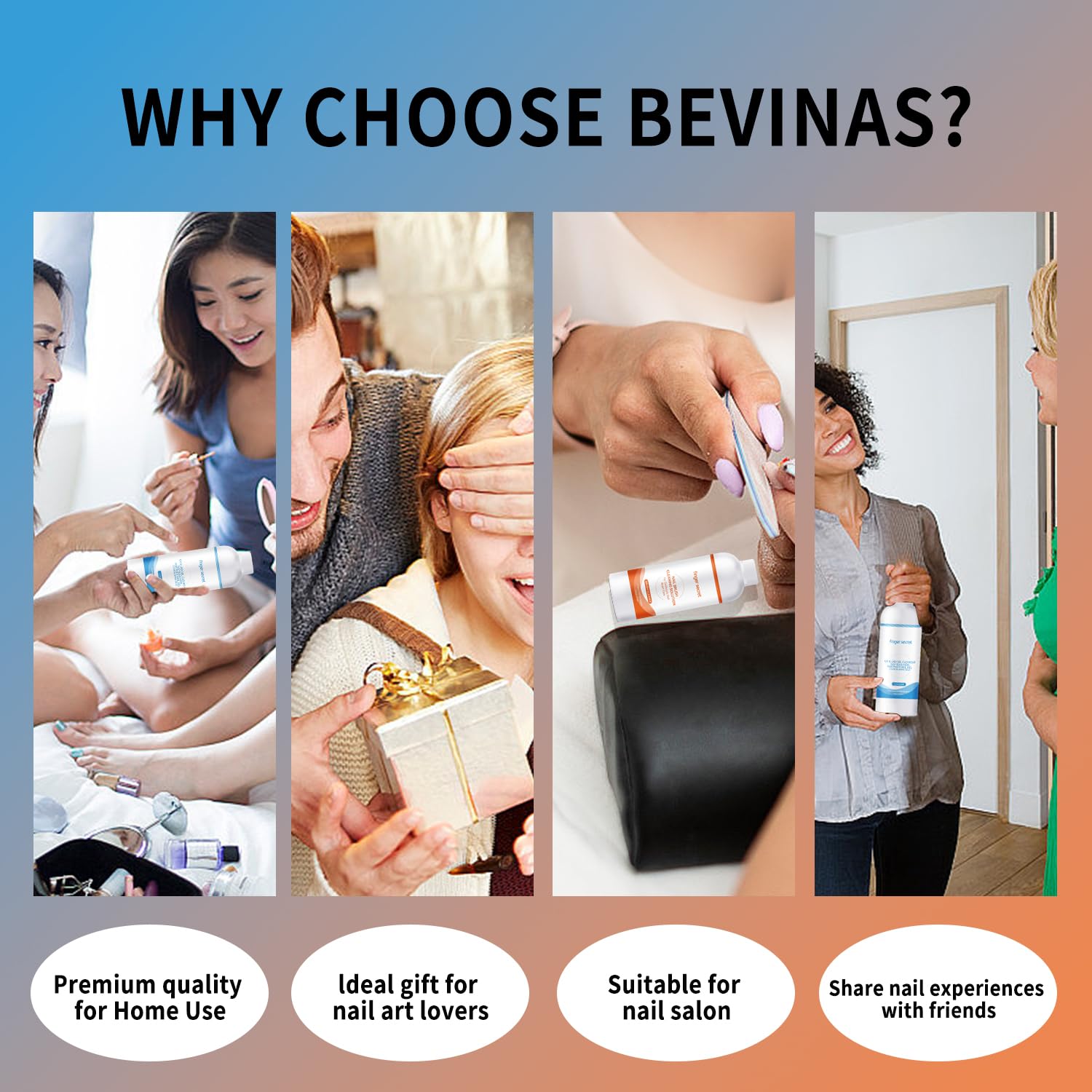 Slip Solution Kit Slip Solution & Nail Brush Cleaner Slip Solution for Poly Gel Nails Quickly Clean Nail Brushes with Glass Cup Nail Cleaning pads Easy DIY Poly Gel Nail at Home-BrightBean Baby