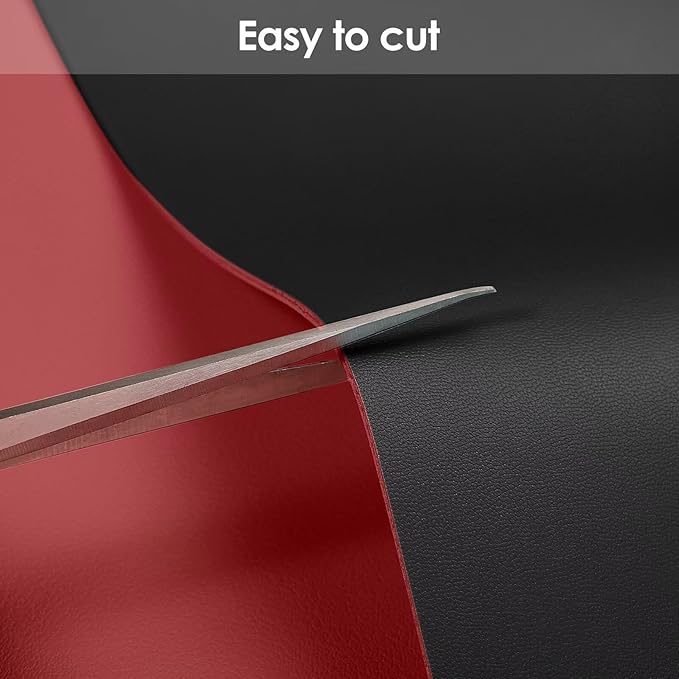 Dining Table Cover Protector for Dining Room Table - Can Be Used On Both Sides Waterproof and Easy to Clean Good Flatness Used for Dining Table(Black+Wine Red 44x78)