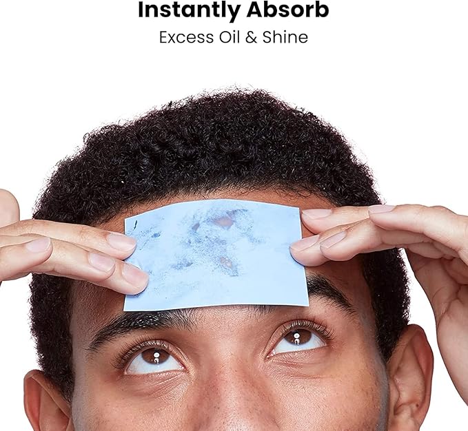 ROSELYNBOUTIQUE Oil Blotting Sheets for Face - 100 Organic Premium Flexible Silky Blotting Sheets Instant Oil-Absorbing Remove Excess Oil & Shine Oil Control Films-BrightBean Baby