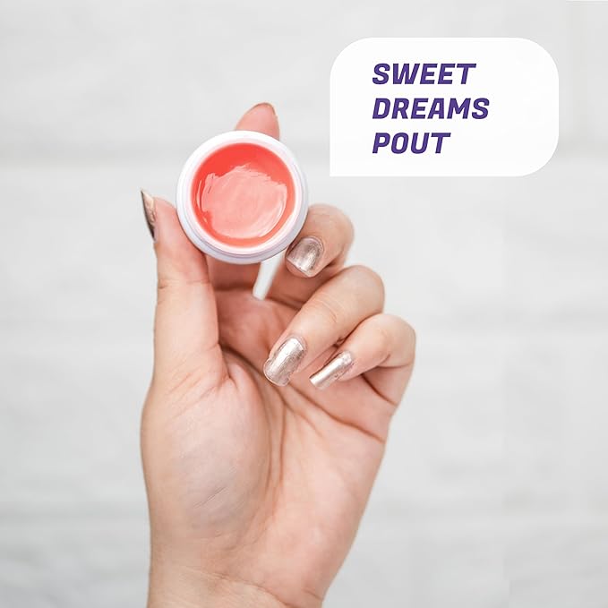 Sweet Dreams Sleeping Lip Mask - Overnight Lip Mask - Organic Lip Balm & Moisturizer - Hydration - Rich in Antioxidants - Paraben & Sulfate Free - Travel Size - For Men & Women - 0.7 oz-BrightBean Baby