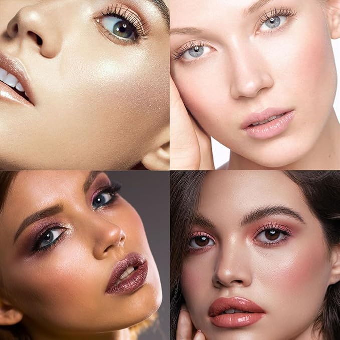 Liquid Highlighter Makeup, Long Lasting Liquid Luminizer for Glowing Skin Waterproof Smooth Glitter Highlight Face Illuminator Cream Contour Stick Body Shimmer Liquid Bronzer(#01 MOONLIGHT)-BrightBean Baby