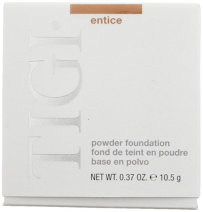 TIGI Cosmetics Powder Foundation, Entice, 0.37 Ounce-BrightBean Baby