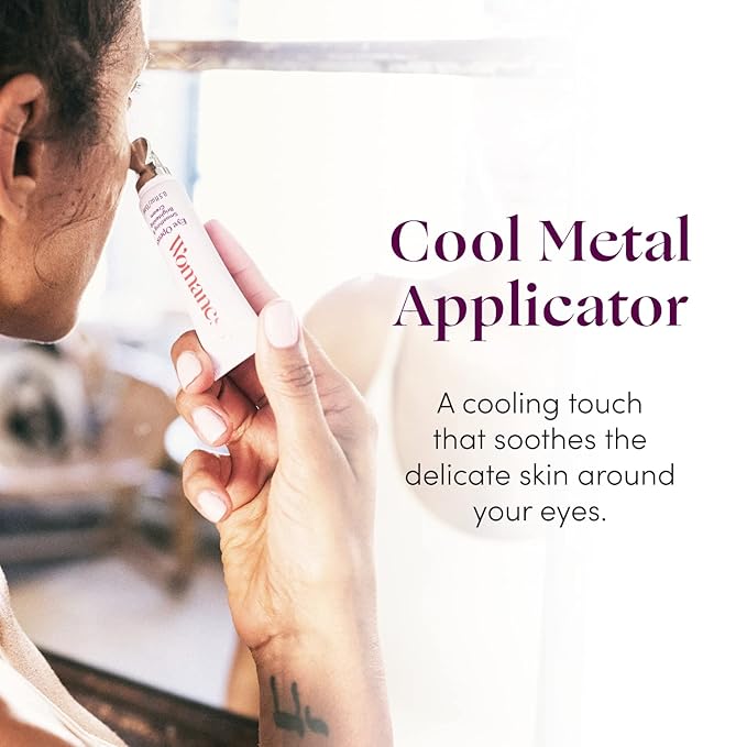 Womaness Eye Opener - Anti Aging, Hydrating, & Moisturizing Under Eye Cream for Dark Circles and Puffiness - With Hyaluronic Acid, Bakuchiol Retinol Alternative, & Firming Red Algae Extract – 15ml-BrightBean Baby