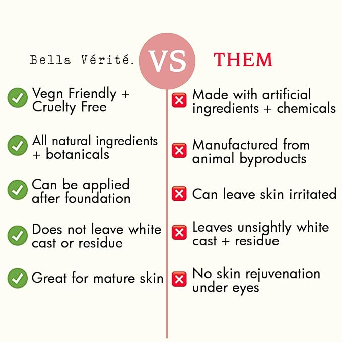 Bella Vérité. Vegan, Tri-Peptide Eye Serum for Mature Skin, Under Eyes to Smooth Fine Lines, Brighten Dark Circles and De-Puff Bags with Hyaluronic Acid, Bergamot, and Triple Peptides, 1 Fl Oz-BrightBean Baby