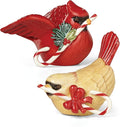 Lenox 880133 Winter Greetings Bird Salt And Pepper Set, Christmas & Holiday Hosting