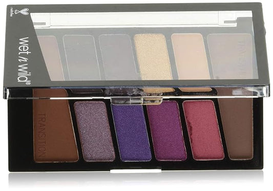 wet n wild Color Icon 10-Pan Eyeshadow Makeup Palette, Long Lasting, Shimmer, Metallic, Glittery, Matte, Rich Smooth Pigment, Cruelty Free - V.I. Purple-BrightBean Baby