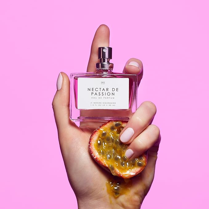 Le Monde Gourmand Nectar de Passion Eau de Parfum, 1 fl oz (30 ml), Full-Sized Perfume, Fragrance for Women, Playful & Comforting Scent, Passionfruit, Jasmine, and Sweet Musk Notes, Long-Lasting-BrightBean Baby