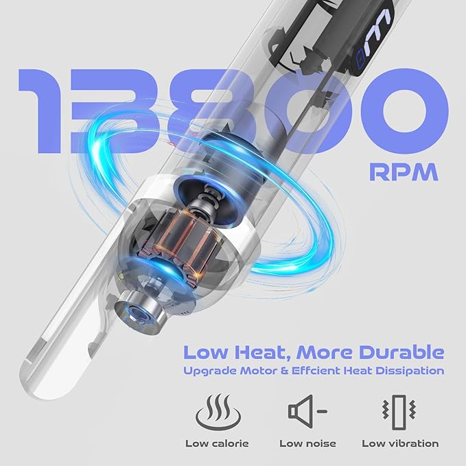 Acrylic Nail Kit, Portable Electric Nail File Set for Acrylic Gel Nails, Manicure Pedicure Tool Nail Drill Bits with Nail Drill Bits Sanding Bands (Purple)-BrightBean Baby