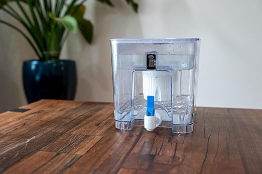 Epic Pure Countertop Water Filter Dispenser for Drinking Water. 36 Cup 150 Gallon Filter. BPA Free Removes Fluoride, Chlorine, Lead Water Purifier Large Water Jug Dispenser