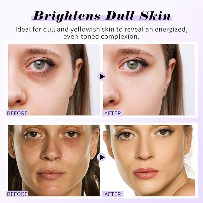 Color Correcting Cream Tinted Moisturizer, Makeup Primer for A Brightening Complexion, Formulated with Centella Asiatica and Vitamin E-BrightBean Baby