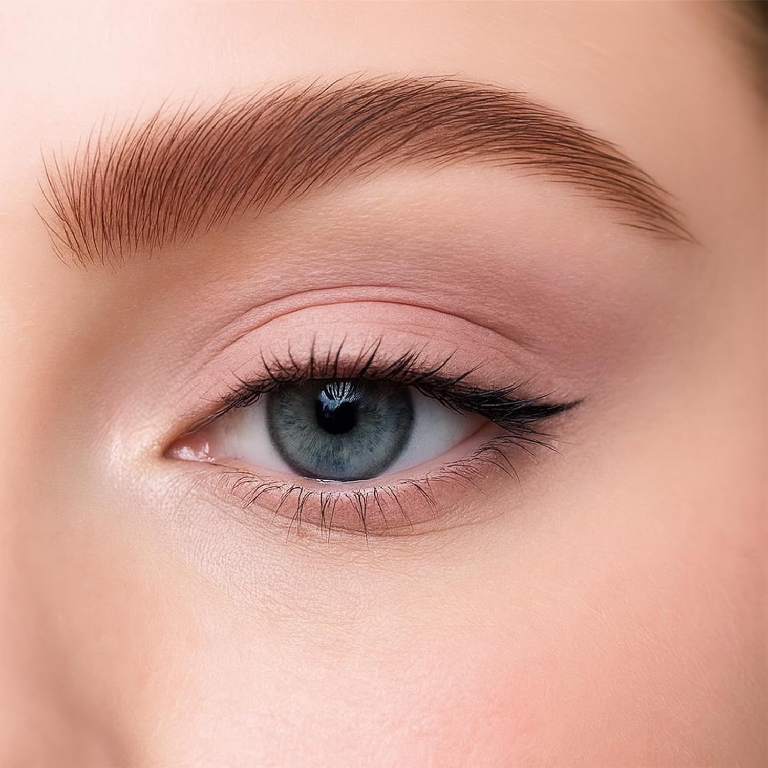 Erinde Mini Eyeshadow Palette - 6 Matte Nude Eye Shadows, Taupe & Brown Eye Shadows Powder for Eye, Contour, or Brows, Ultra-Blendable Cool-Tone Neutral, Long-lasting Travel Makeup Palette with Mirror-BrightBean Baby