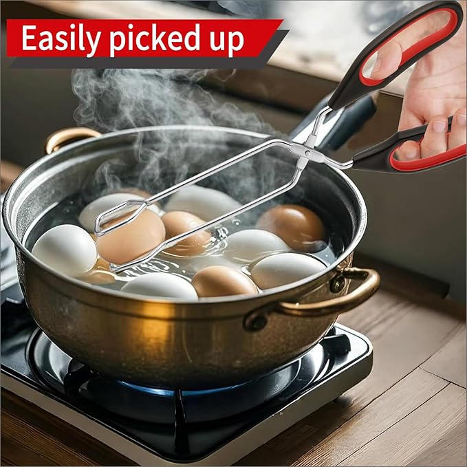 2-Pcs Stainless Steel Scissor Tongs, 9.25-Inch and 11-Inch set Kitchen cooking grilling tongs