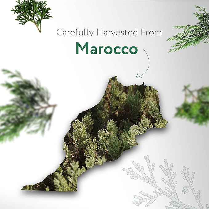 HBNO California Bottled Organic Cedarwood Essential Oil 1 fl oz (30ml) - USDA Certified Organic Cedarwood Essential Oil for Aromatherapy, Soap Making, DIY, Fragrances, Diffuser-BrightBean Baby