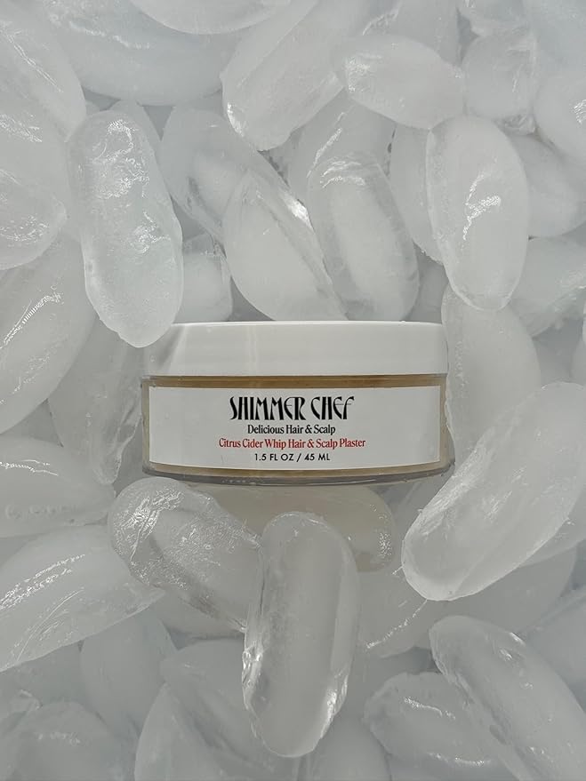 Citrus Cider Whip Hair Plaster | Vitamin C Infusion for Radiant Hair | Fruit Butters, Orange Peel Serum, Argan & Coconut Oils | Transform Damaged Hair Into Silky Mane-BrightBean Baby
