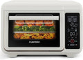 Chefman Air Fryer Toaster Oven Combo, 15 Qt. Countertop Oven for Quick & Healthy Meals, Bake, Broil, Air Fry, Toast, and Bagel Functions, 450°F Max Temp, 4 Slice Toaster Oven Air Fryer Combo – Ivory