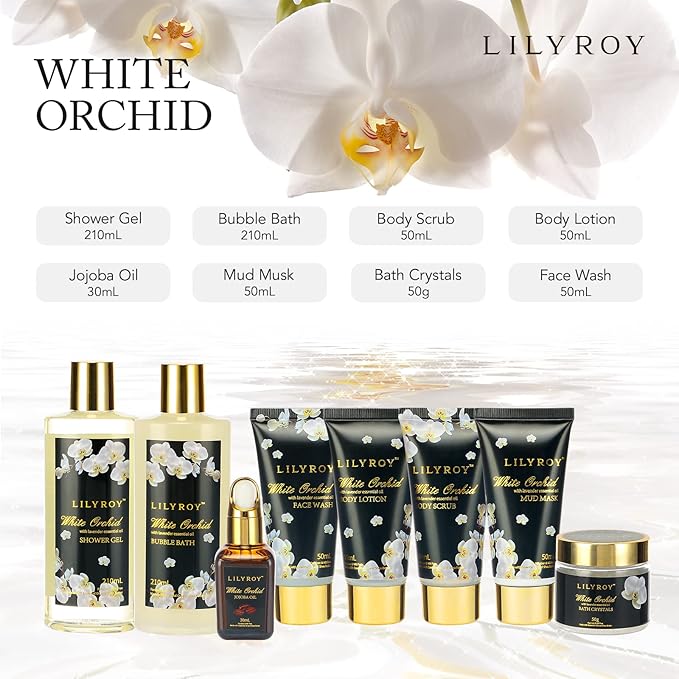 Mothers Day Gifts for Mom - Luxury 18-Piece Gold Leather Spa Gift Set, Premium Bath Collection with Bath Bomb | Father's Day Christmas Birthday Gifts, All Occasion Ultimate Holiday Gift for Her & Him-BrightBean Baby