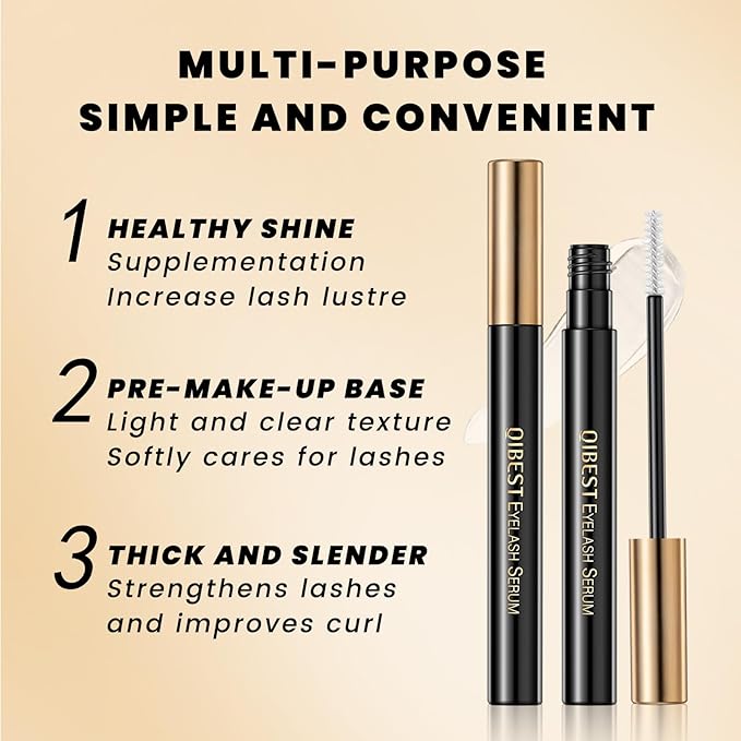 Jolilab 4 Pcs Eye Makeup set.Makeup kit includes lash serum,Mascara,Brow cream,Liquid eyeliner.Waterproof Smudgeproof Long Lasting.Gift Kit for Women Girls(4 Pcs Set)-BrightBean Baby
