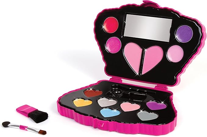 Make It Real: Juicy Couture Bejeweled Beauty Cosmetic Compact - Glam for Eyes, Lips & Face, Crown Shaped Makeup Case, Girls & Kids Ages 6+-BrightBean Baby