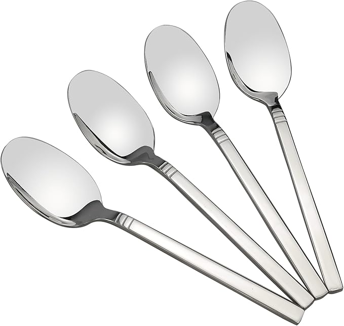 Dinner Spoon, 12-Piece Stainless Steel Spoons, 7.79-INCH