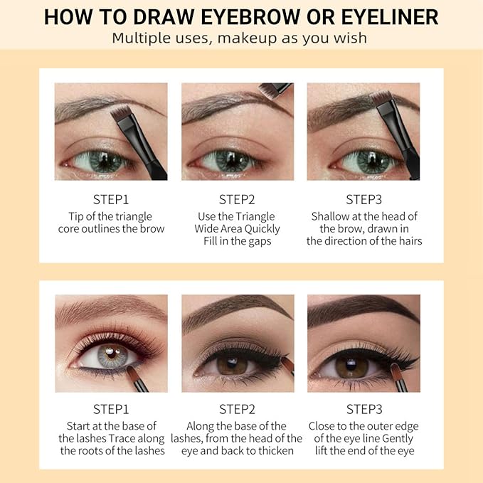 Eyebrow Pomade - Waterproof Brow Pomade for Long-lasting Results,Smudge Proof and Sweat Resistant Formula,Natural Eyebrow Makeup for All Skin Types and Tones - Blonde-BrightBean Baby