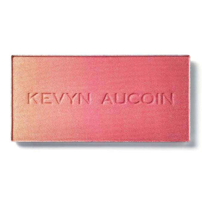 Kevyn Aucoin The Neo-Blush, Rose Cliff: Blush makeup compact. Trio palette of gradient colors. Blends pearl, satin & matte finishes for highlighting cheeks. Personalized looks. Natural to pop of color-BrightBean Baby