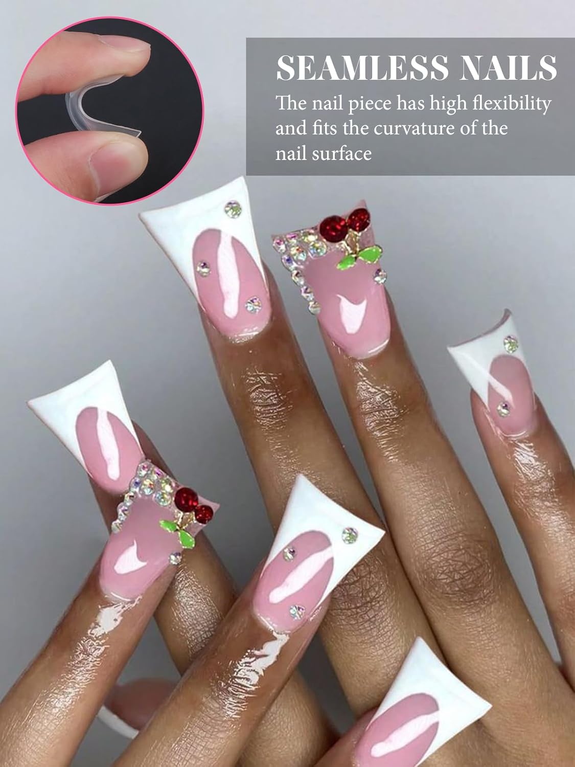 TOROKOM 120Pcs Poly Extension Gel Dual Nail Forms Nail Forms Full Cover Coffin Nail Molds 12 Sizes for Gel Manicure Nail Art Design Salon&DIY-BrightBean Baby