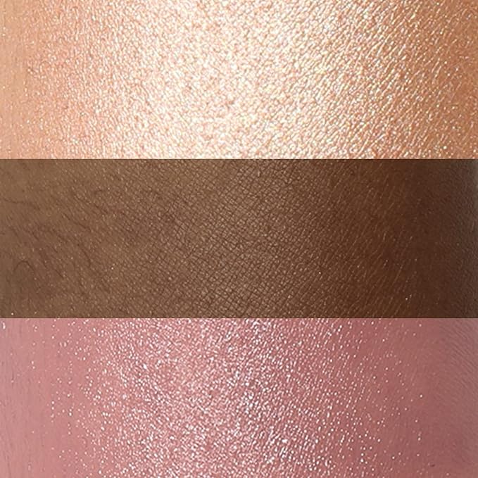 FOCALLURE 3 Pcs Cream Contour Sticks,Shades with Highlighter & Bronzer & Blush,Non-greasy Long-wear Face Contouring Pen,Easy to Sculpt the Face and Create a Lightweight Finishing Makeup,DEEP-BrightBean Baby