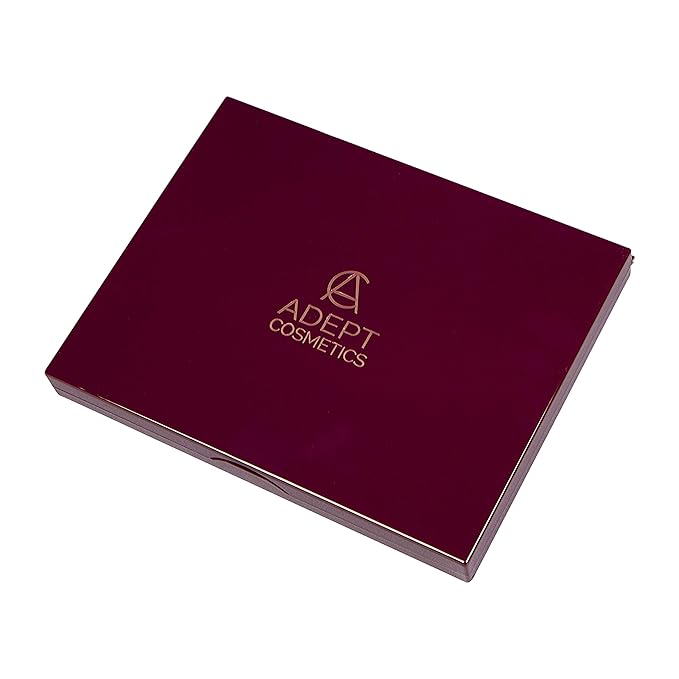 The Adept Palette in Praetorian Purple - Double Sided Magnetic Empty Palette with Divider, Holds Over 100 Standard Round Eyeshadow Pans, Hardshell Case-BrightBean Baby