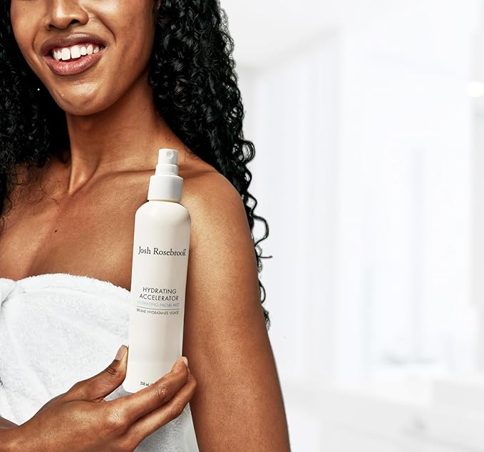 Josh Rosebrook Hydrating Accelerator - Refreshing & Lightweight Antioxidant Face Mist Hydrating Spray - Natural Facial Spray for All Skin Types (250 mL (8.5 fl oz))-BrightBean Baby