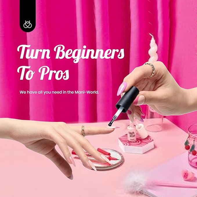 Beetles Pastel Gel Nail Polish Set, 6 Colors Unicorn Collection Blue Yellow Pink Gel Polish Soak off Uv Led Lamp Baby Blue Yellow Purple Decorations Nail Art Nail Gifts for Women-BrightBean Baby