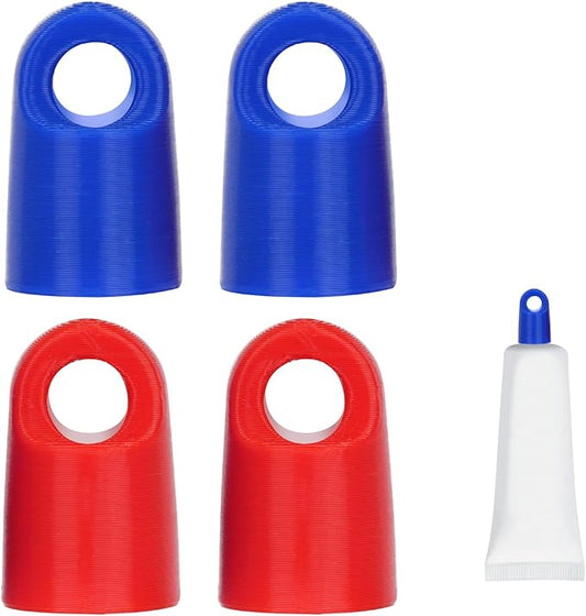 Keychain Cap For Aquaphor Healing Ointment 0.35 Ounce Tubes,4 Pack Portable Lid Cap Suitable For Travel And Outings-BrightBean Baby