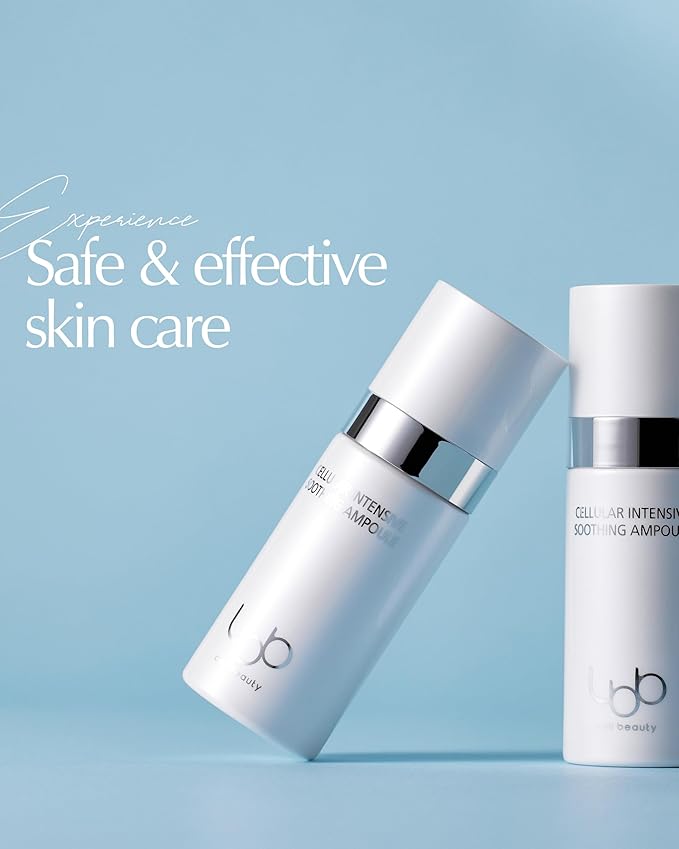 LBB Cellular Intensive Soothing Ampoule - Vegan Moisture Glow Calming Face Spray Serum - Skin Balancing, Radiance, Moisturizing - Tangerine Cellular Red Ginseng, Prebiotics 2.03 fl.oz.-BrightBean Baby