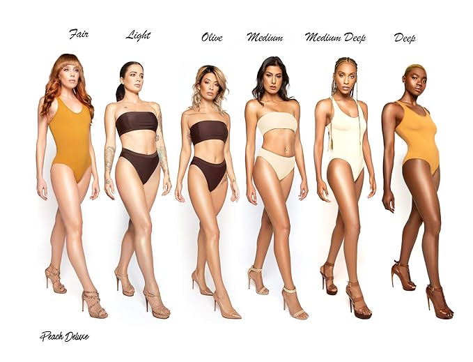 Melanie Mills Hollywood Gleam Body Radiance All In One Makeup, Moisturizer & Glow For Face & Body - Peach Deluxe, Mini 1 fl.oz.-BrightBean Baby