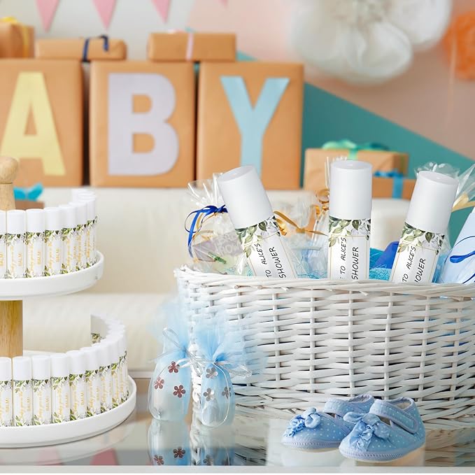 Demissle 150 Pcs Unlabeled Lip Balm Bulk Chapped Stick Blank Mini Lip Balm Gifts Moisturizing Lip Balms Favors for Women Homeless Wedding Bridal Shower Favors Baby Shower Guests Favors(Cocoa Butter)-BrightBean Baby