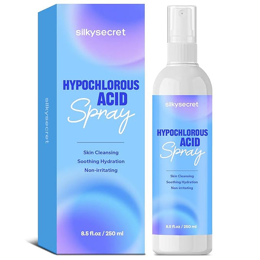 Hypochlorous Acid Spray (8.45 Fl Oz), Facial Spray for Skin Cleansing & Soothing, Hypoallergenic HOCL Sprays for Face & Eyes, All-Purpose Cleaner for Sensitive Skin Care-BrightBean Baby