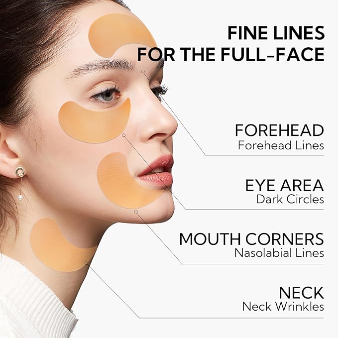 Vitamin C Under Eye Patches(30 Pairs) -Cooling Eye Masks for Dark Circles, with Caffeine Niacinamide Hydra-Gel Collagen, Puffy Eyes & Eye Bags Treatment, Fine Lines & Wrinkles Reduce, Anti-Aging-BrightBean Baby