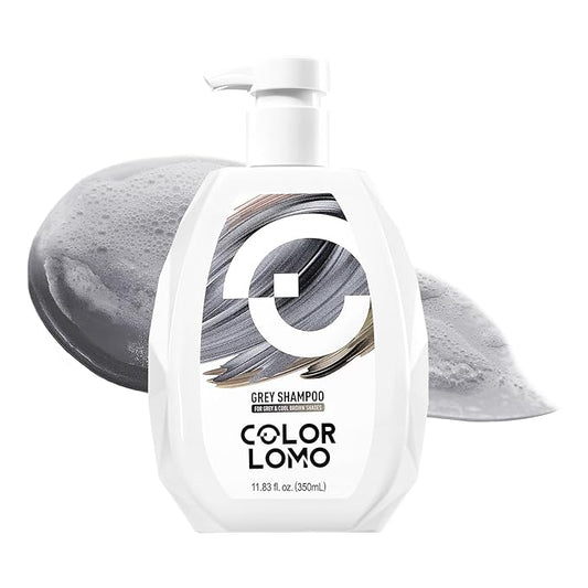 COLROLOMO Ultra Color Safe Shampoo | Help Prevent Fading & Provide Subtle Color Replenishment | Prolong Color Vibrancy and Enhance Shine | Vegan & Cruelty-Free Formula | For Grey Color Treated Hair-BrightBean Baby