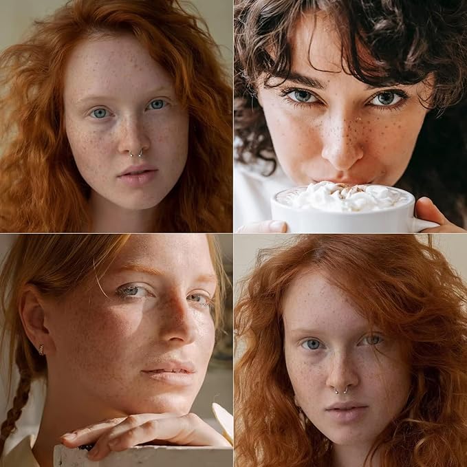 Freckle Pen Waterproof 2 Colors,Natural Lifelike Faux Face Freckle Makeup Pen,Magic Freckle Color,Waterproof Longlasting Soft Small Sopt Pen,For Natural Effortless Sunkissed Skin Makeup(2packs)-BrightBean Baby