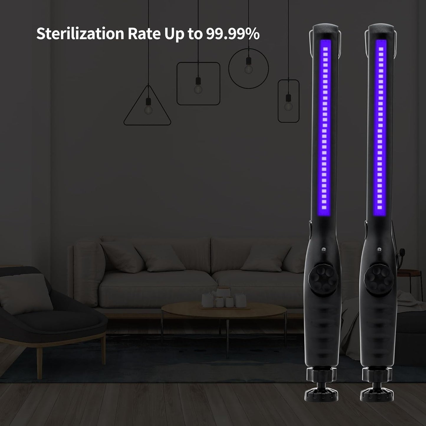 UV Light Sanitizer – Portable UV Light Wand – Rechargeable Handheld Device for Reducing Bacteria and Viruses, Lightweight and Easy to Use-BrightBean Baby