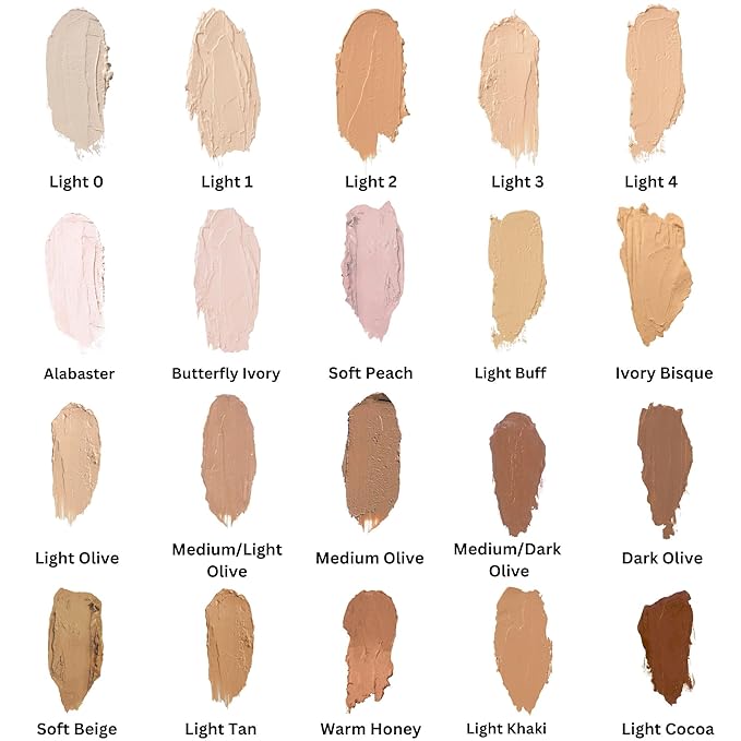 Mehron Makeup CreamBlend Stick | Face Paint, Body Paint, & Foundation Cream Makeup | Body Paint Stick Perfect for Halloween .75 oz (21 g) (Medium 0)-BrightBean Baby