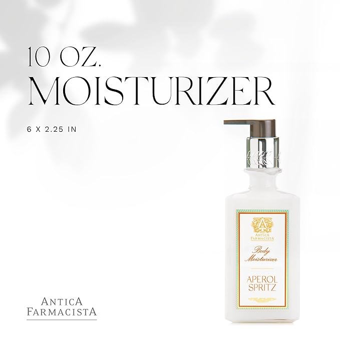 Antica Farmacista Body Moisturizer - Moisturizing Scented Lotion - Premium Body Moisturizer - Luxury Gift for Women & Men - Hand & Skin Hydration - Aperol Spritz, 10 Fl Oz-BrightBean Baby
