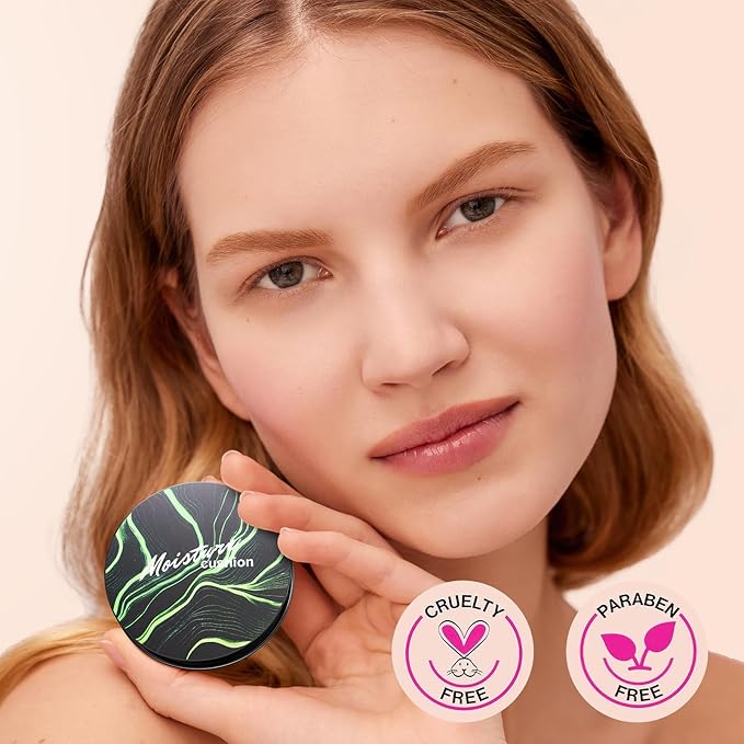 Face Setting Powder Makeup - Waterproof Long-Lasting Pressed Powder, Oil Control Finishing Powder Makeup, Smooth & Flawless, Poreless Matte Weightless for All Skin Types, Cruelty-free (Natural)-BrightBean Baby