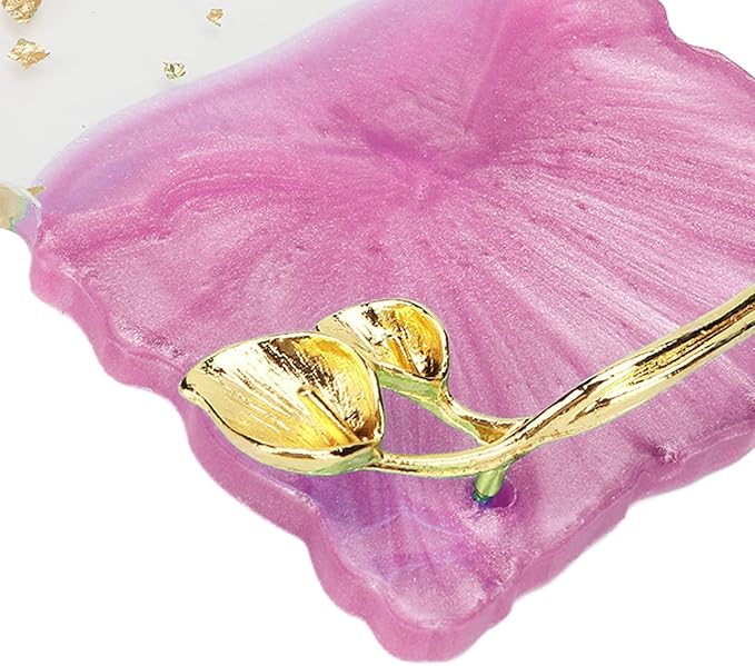 Resin Nail Palette Nail Palette Nail Art Makeup Display Board Manicure Stand Manicure Palette Nail Art Color Manicure Nails DIY Tool (Pink)-BrightBean Baby