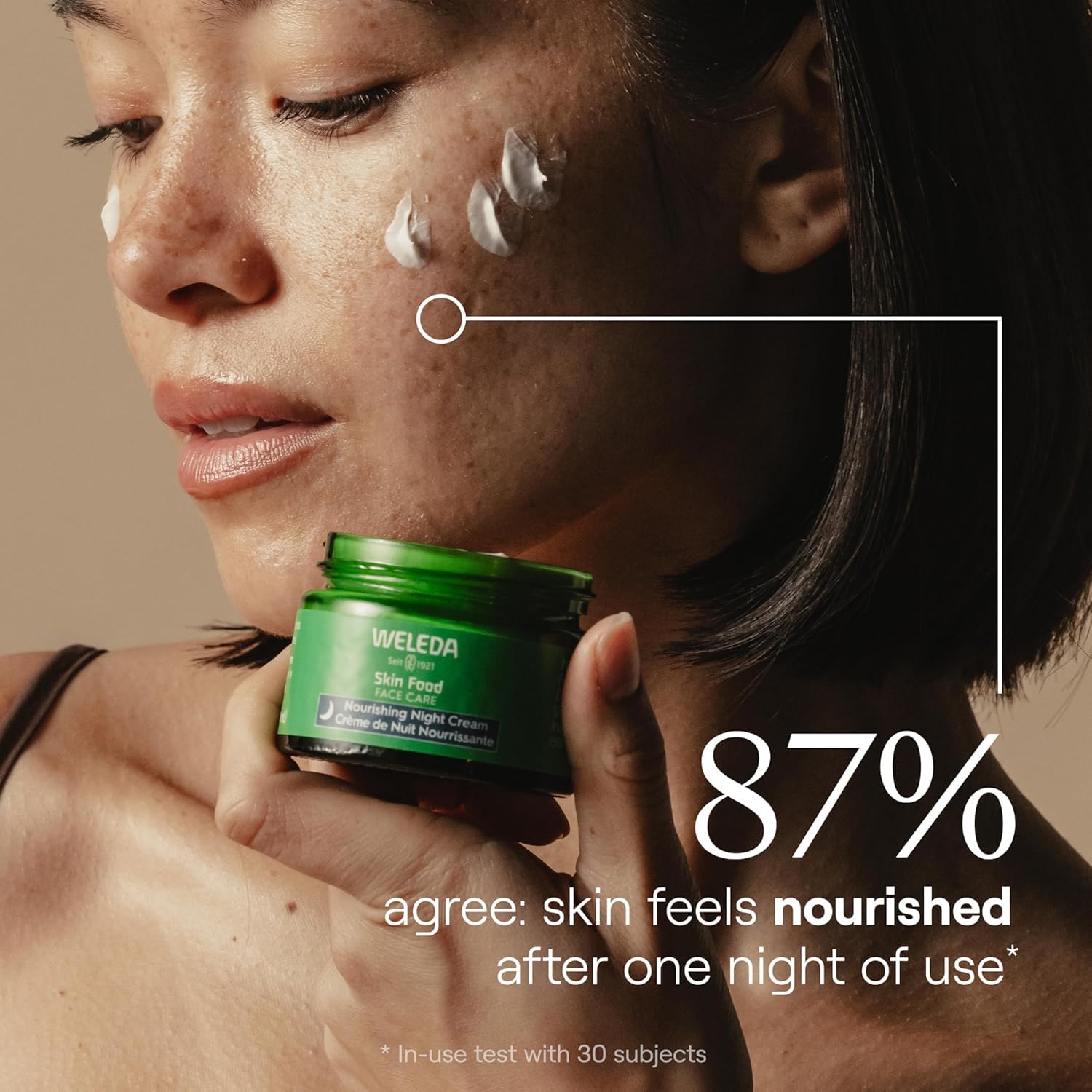 Weleda Skin Food Face Care Nourishing Night Cream, 1.3 Fluid Ounce, Plant Rich Moisturizer with Sacha Inchi Oil, Cica and Squalane-BrightBean Baby