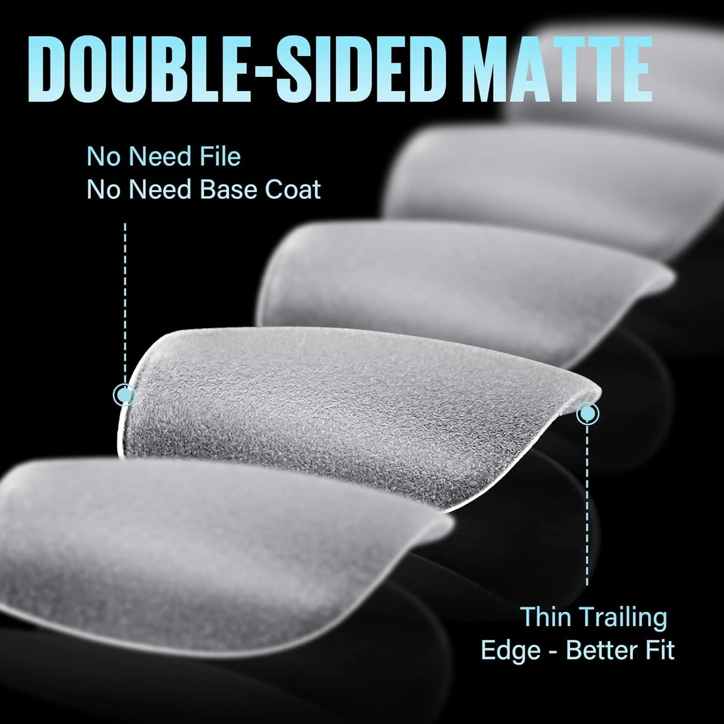 TOMICCA Extra Short Coffin Nail Tips, 240Pcs Full Cover Acrylic Fake nails for Extension Manicure, 15 Sizes Easy Use Soft Pre Shaped Gel Nail Tips for Home DIY and gifts women-BrightBean Baby