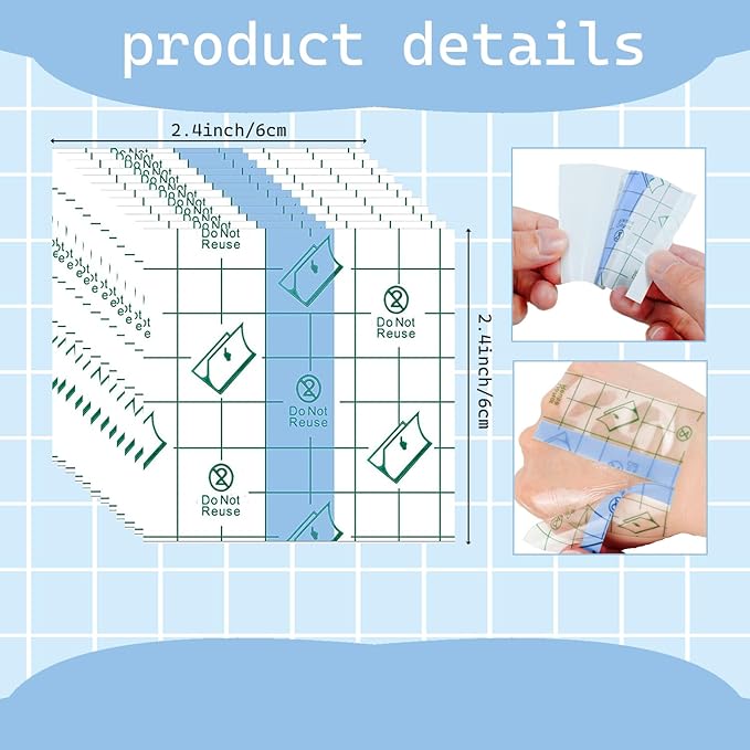 150 Pieces Makeup Hand Palette, Disposable Cosmetics Mixing Palette Foundation Mixing Tray Adhesive Waterproof Transparent Palettes for Makeup Art (2.36 X 2.36 Inch)-BrightBean Baby