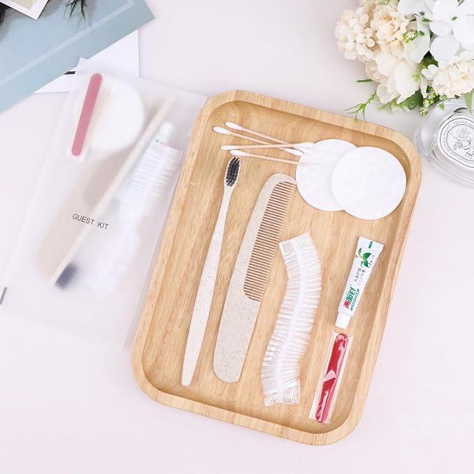 Hygiene Kit, Hygiene Kit Bulk, Travel Hygiene Kit With Toothbrush, Toothpaste, Care Package, Comb, Shower Cap, Individually Packed, Suitable For Hotel, Home, Camping, Travel (100-PACK)-BrightBean Baby